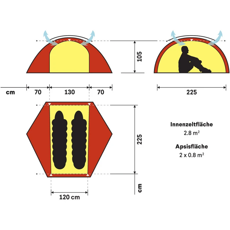 Hilleberg Allak 2 Tent 2 Hilleberg Allak 2 Tent - Afbeelding 2
