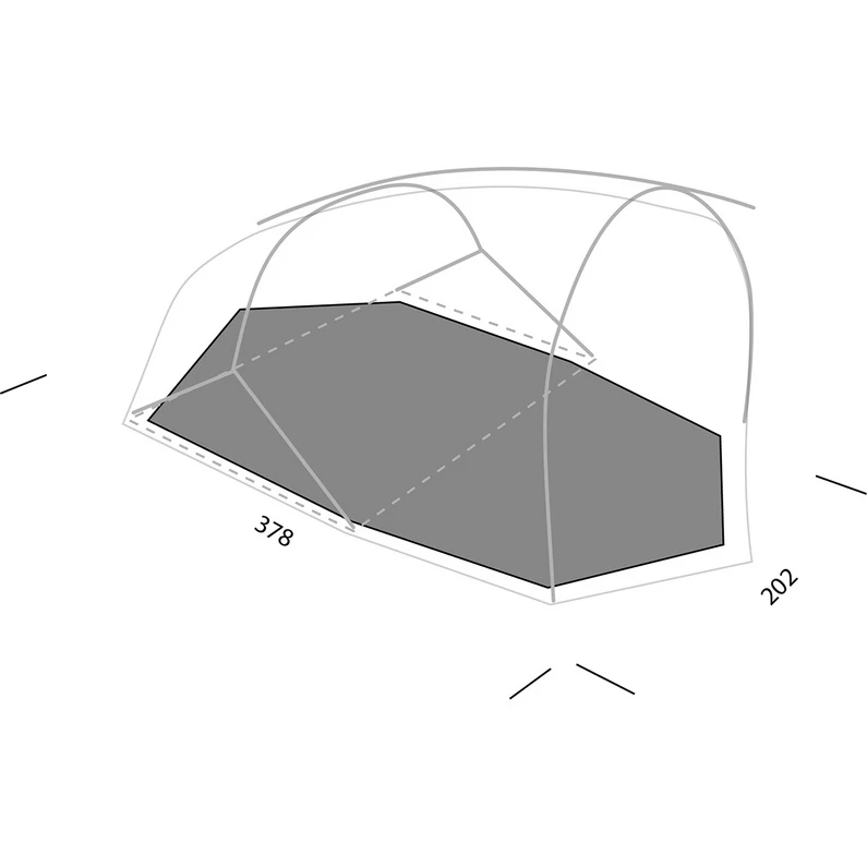 Exped Outer Space III Grondzeil 2 Exped Outer Space III Grondzeil - Afbeelding 2