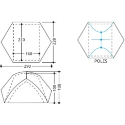 Camp Minima Evo 3P Tent -Kampeerwinkel iview 5049127 001 pic4