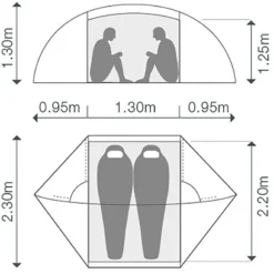 Exped Orion II UL Tent -Kampeerwinkel iview 5050005 001 pic4