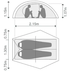 Exped Mira II HL Tent 10 Exped Mira II HL Tent -Kampeerwinkel iview 5050013 001 pic5